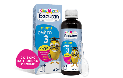 Becutan KIDS VITS Мултиомега - 3